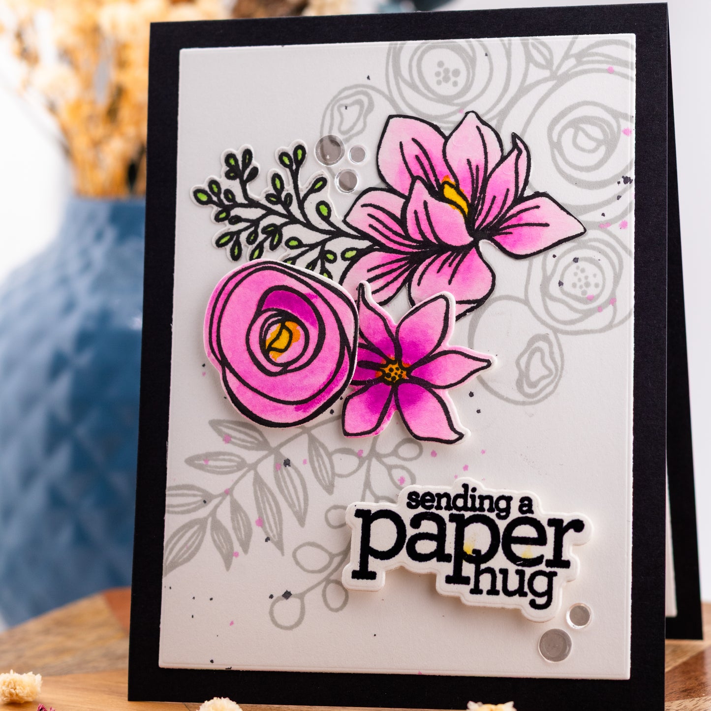 Paper Hug - Handmade Greeting Card