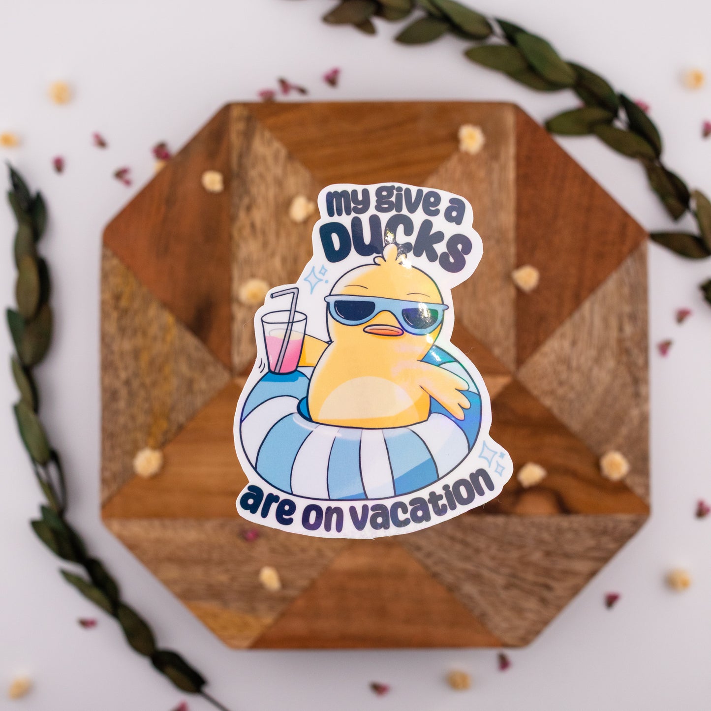 Give a Duck - Vinyl Sticker
