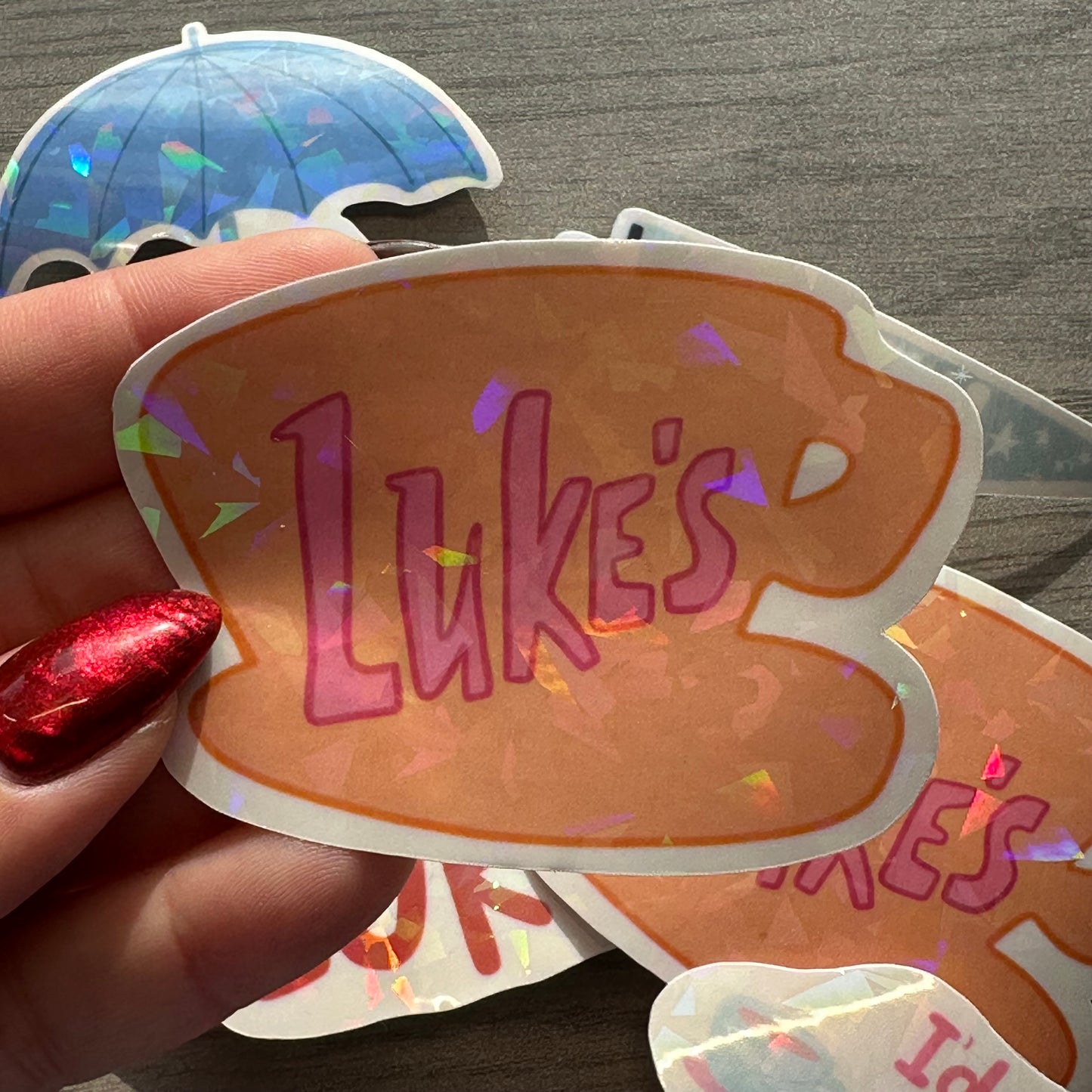 Luke's Vinyl Sticker