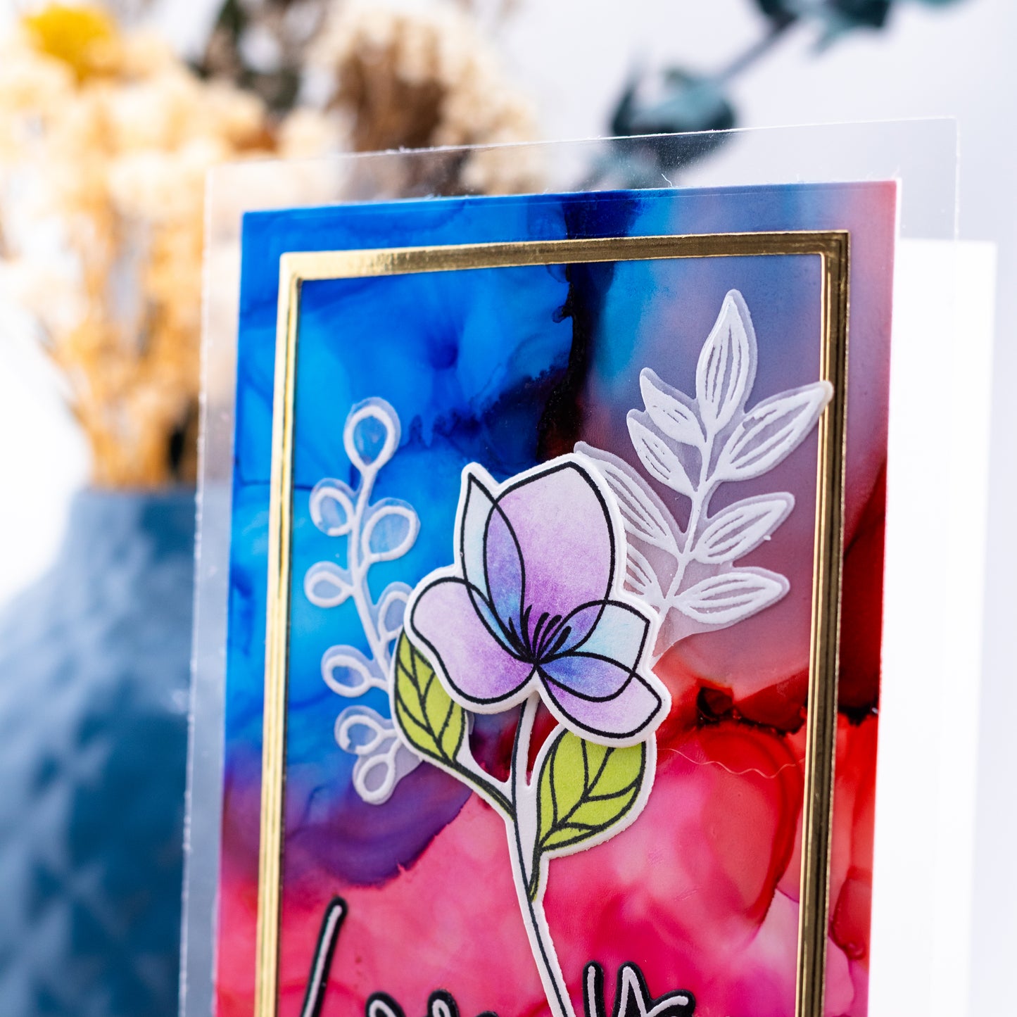 Love You For All You Do - Handmade Greeting Card
