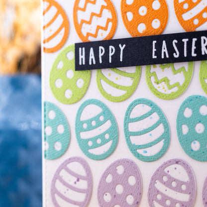 Mini Easter Eggs - Handmade Greeting Card