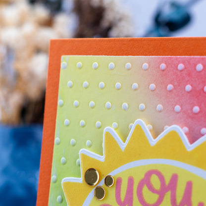 Rainbow Sunshine - Handmade Greeting Card