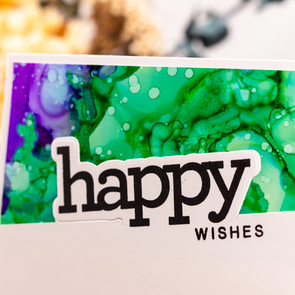 Happy Cut Out - Handmade Greeting Card