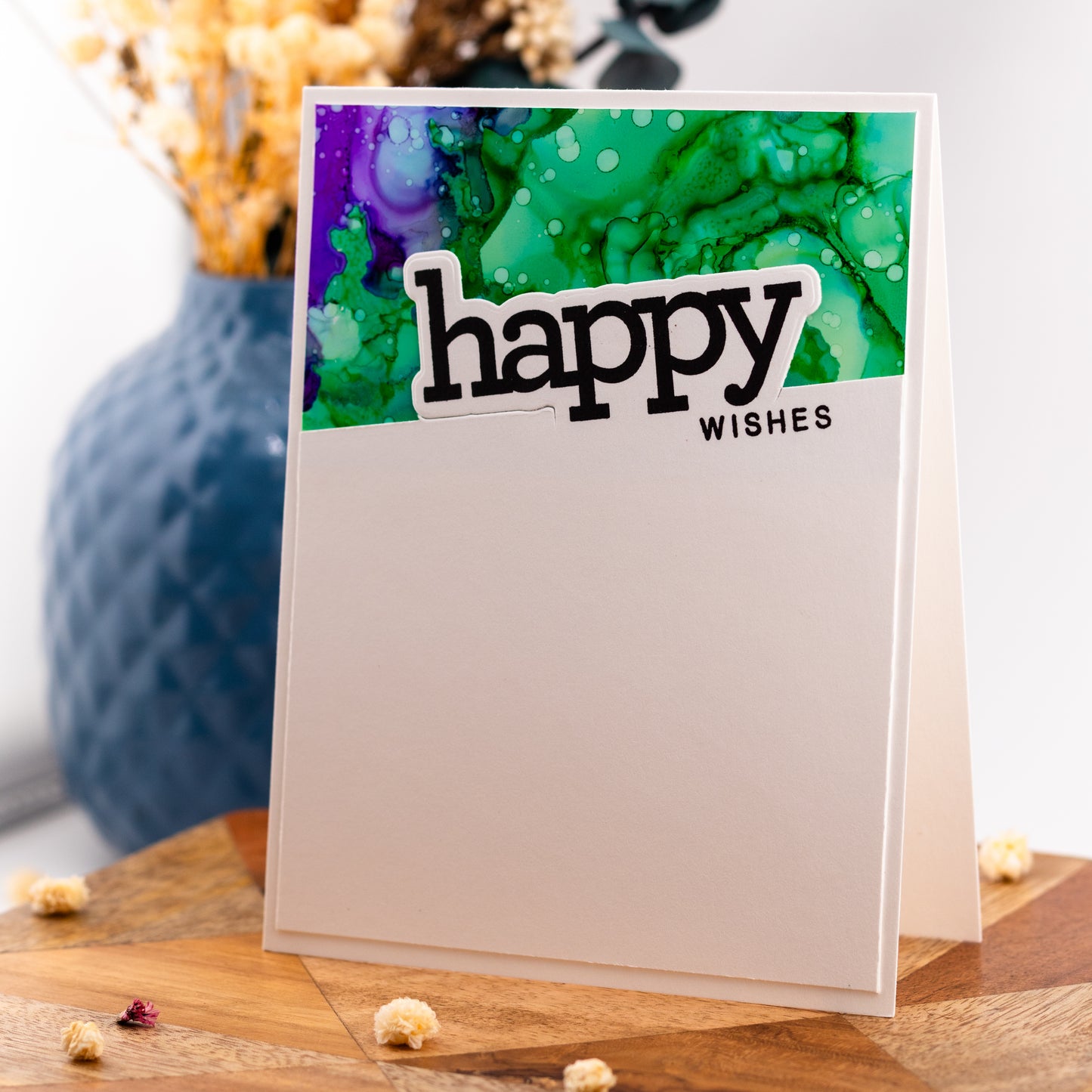 Happy Cut Out - Handmade Greeting Card