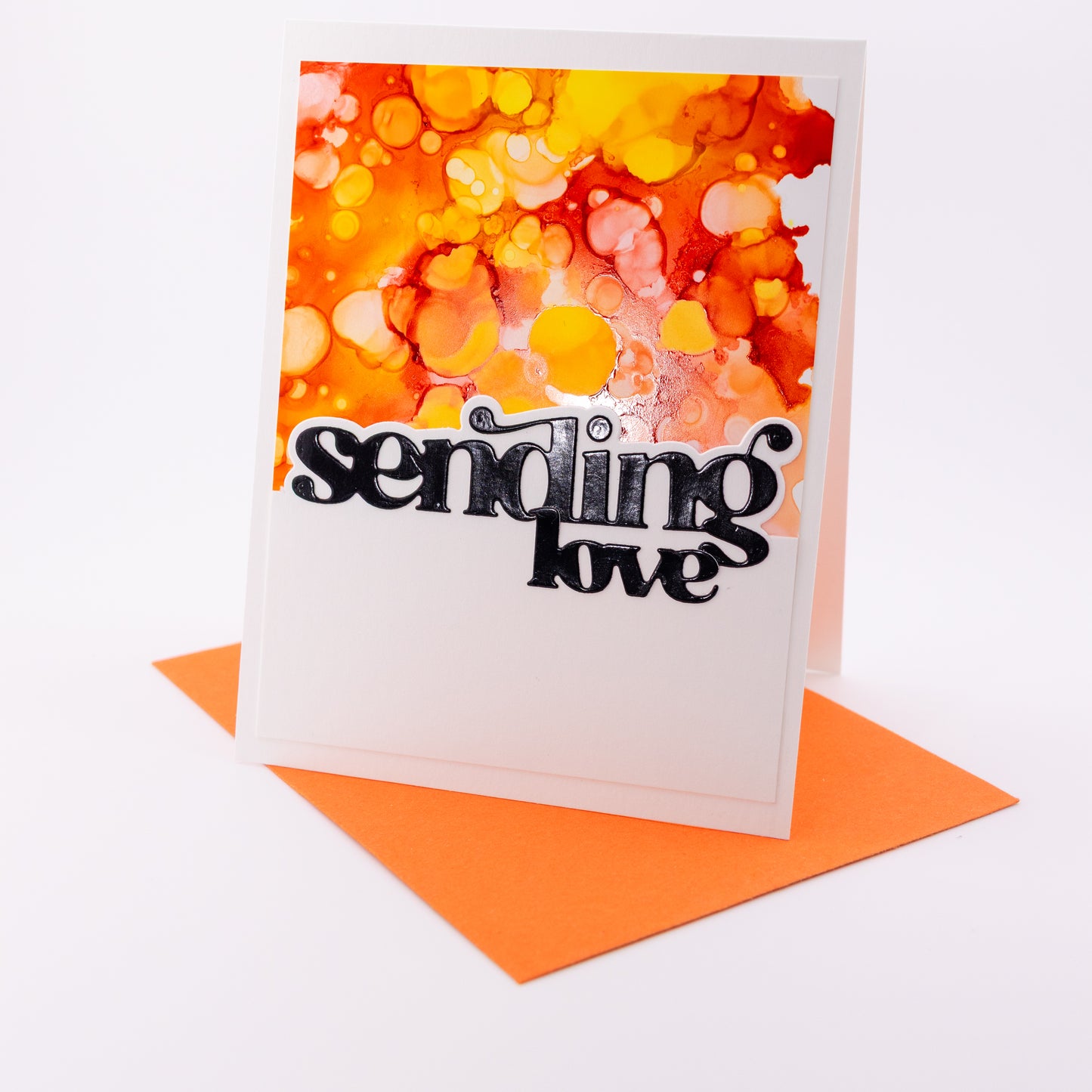 Sending Love - Handmade Greeting Card
