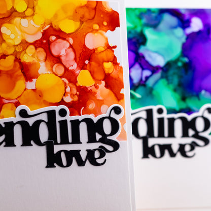 Sending Love - Handmade Greeting Card