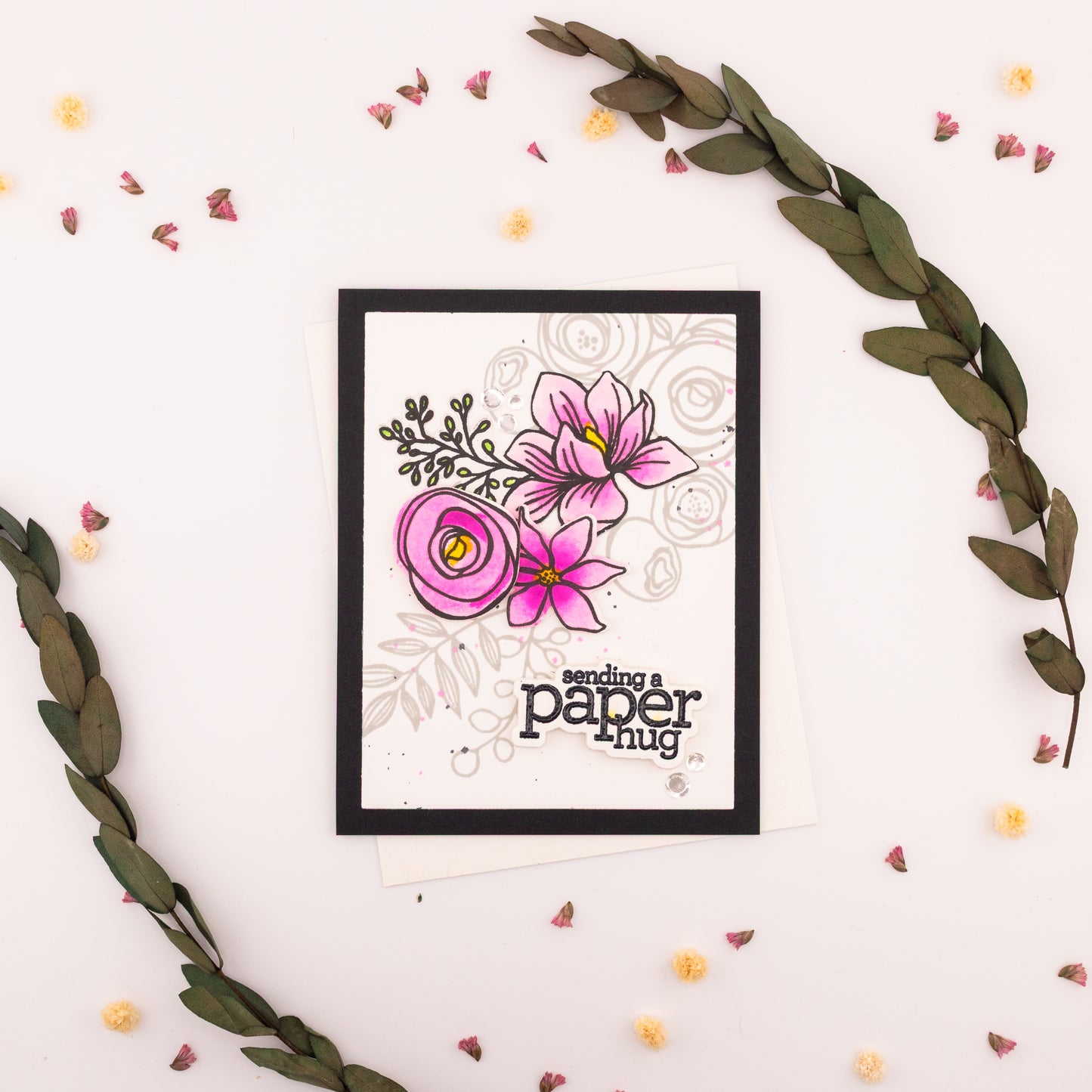 Paper Hug - Handmade Greeting Card