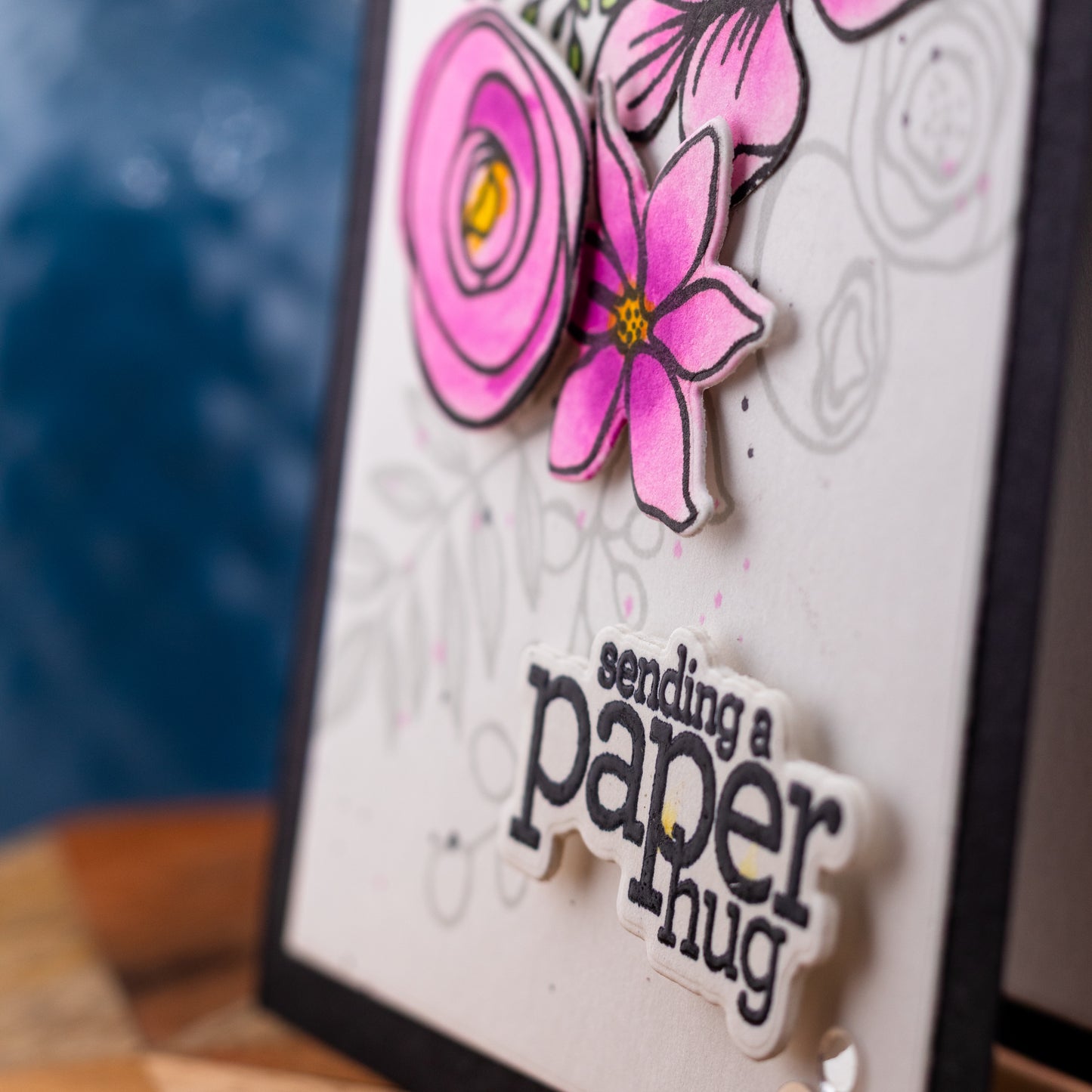Paper Hug - Handmade Greeting Card
