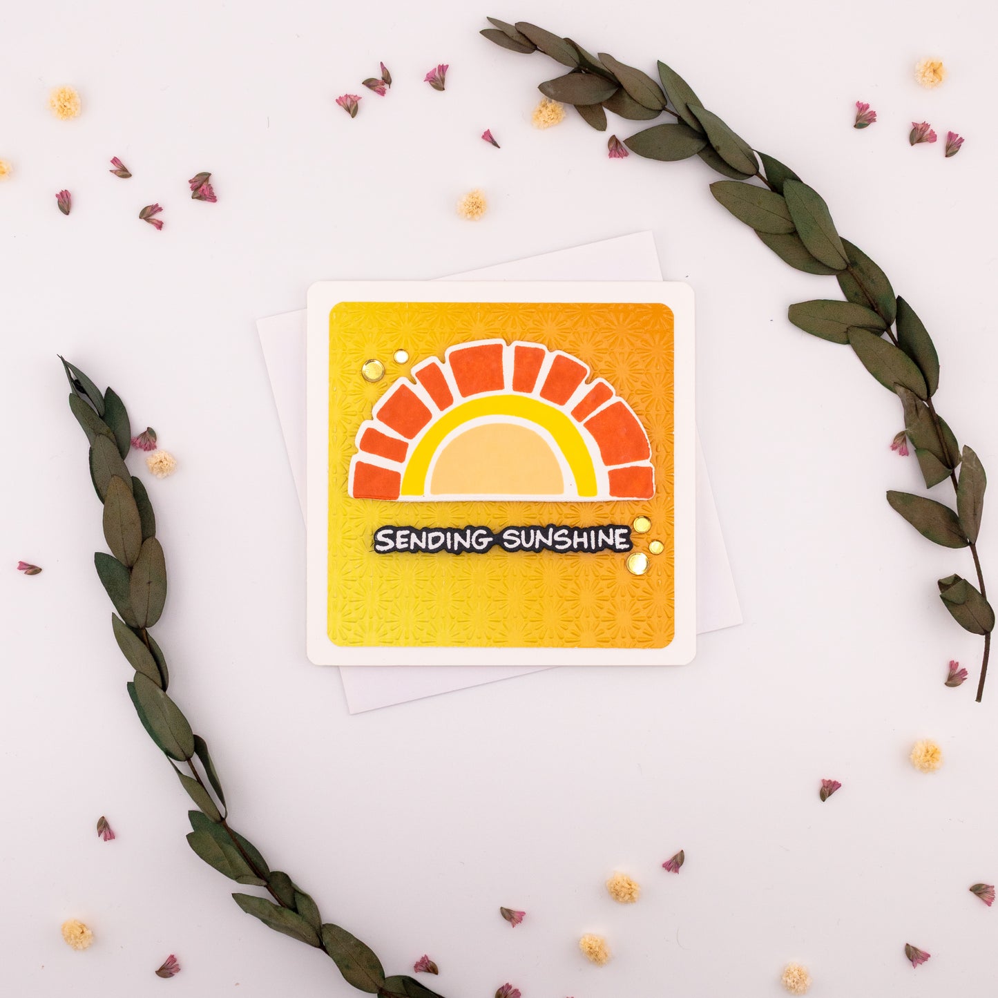 Sending Sunshine - Handmade Greeting Card