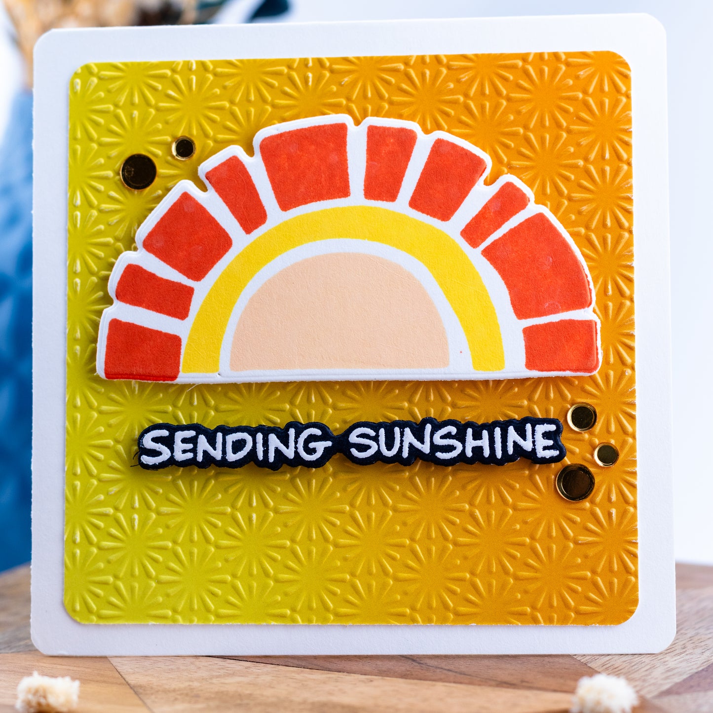 Sending Sunshine - Handmade Greeting Card