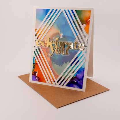 Celebrate You - Handmade Greeting Card