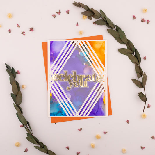 Celebrate You - Handmade Greeting Card