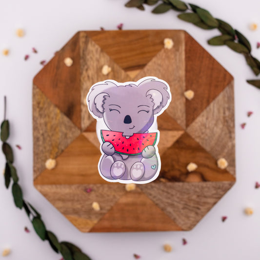 Koala Watermelon - Vinyl Sticker