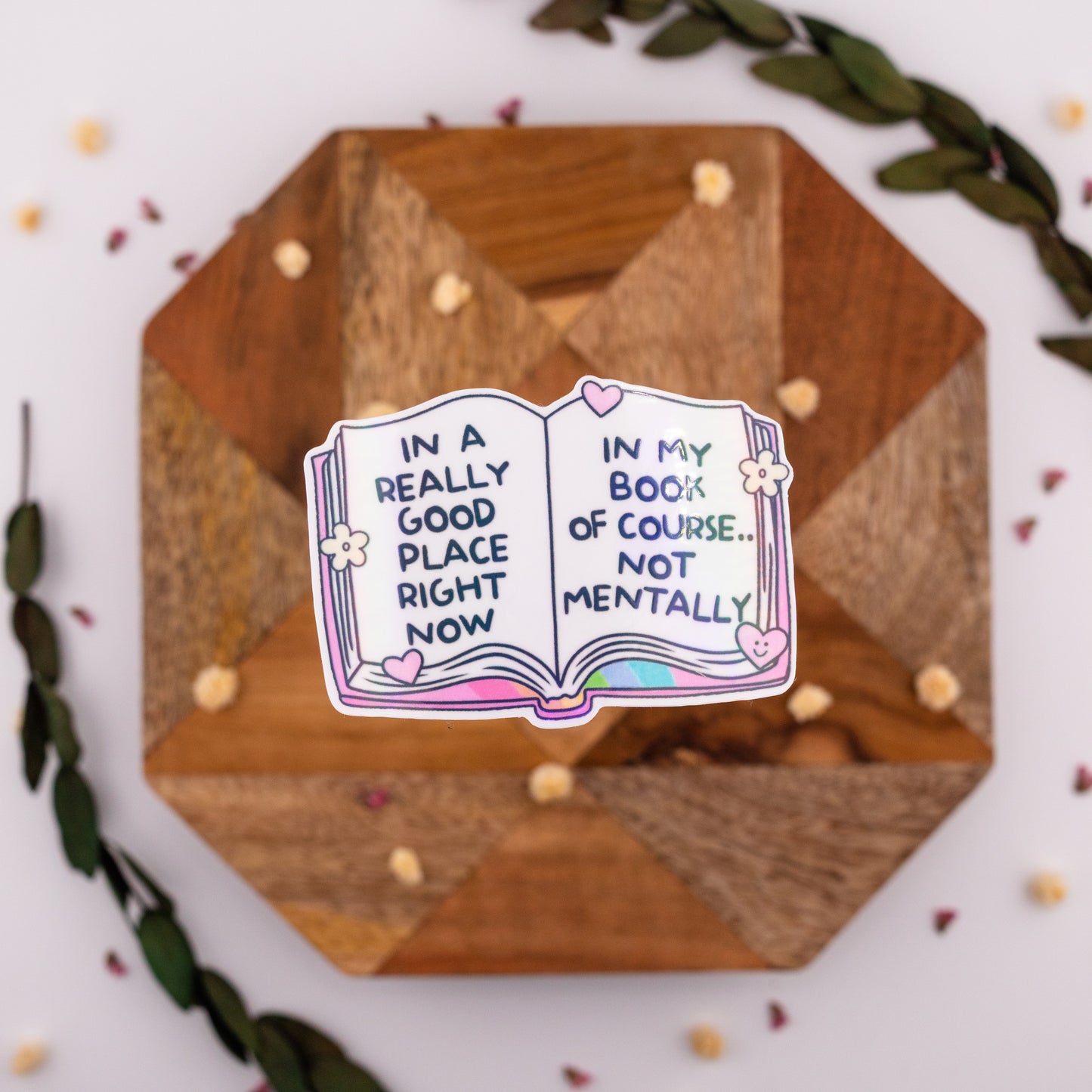 Good Place in a Book - Vinyl Sticker
