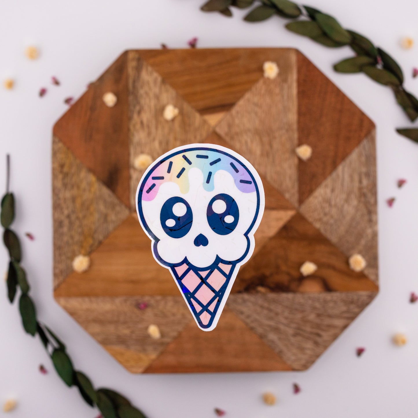 Skull Ice Cream - Vinyl Sticker