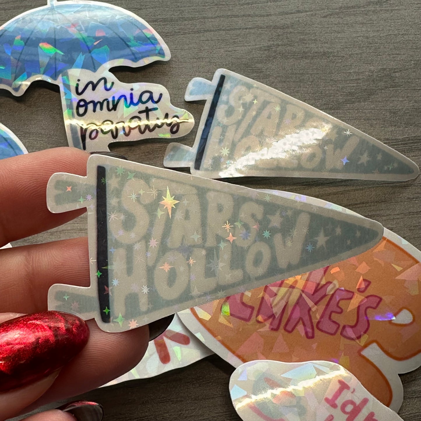 Stars Hollow Vinyl Sticker