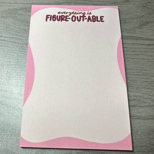 Figure-Out-Able Notepad