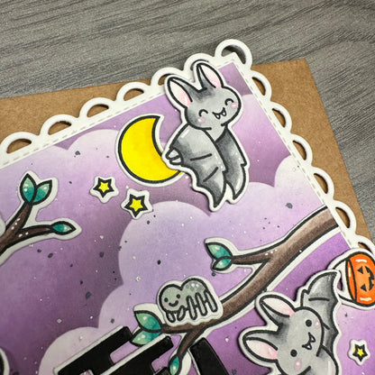 Batty for You – Handmade Greeting Card
